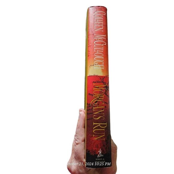 Morgan's run by Colleen McCullough Simon & Schuster books isbn 9780684853291 - Picture 5 of 5